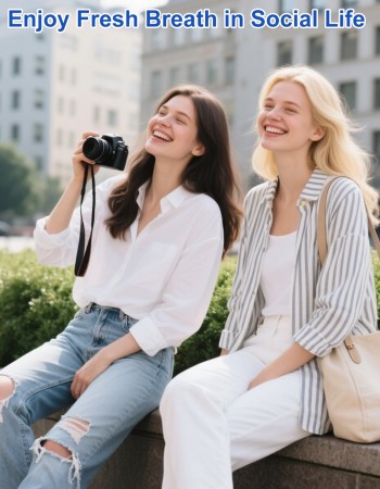 Tonsil Stone Vacuum Remover with LED Light Upgraded Electronic Oral Care Cleaning Tool Set 6 Suction Levels for Fresh Breath & Comfortable Use (White)